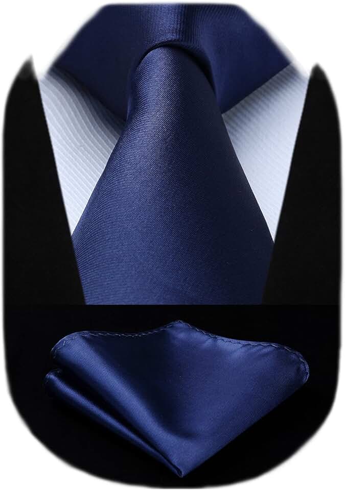 Amazon.co.uk Navy Blue Tie