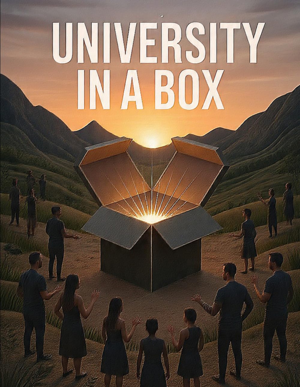 University in a Box: A Whole Free University for the Places the Internet Cannot Reach (Reach Them All)