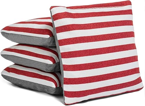 Miniatura 3 de Tailgating Pros Juego de bolsas, saquitos Pro-Style, de doble cara, suave y adherente, con relleno de resina, de gamuza y lona de pato, juego de 8 a