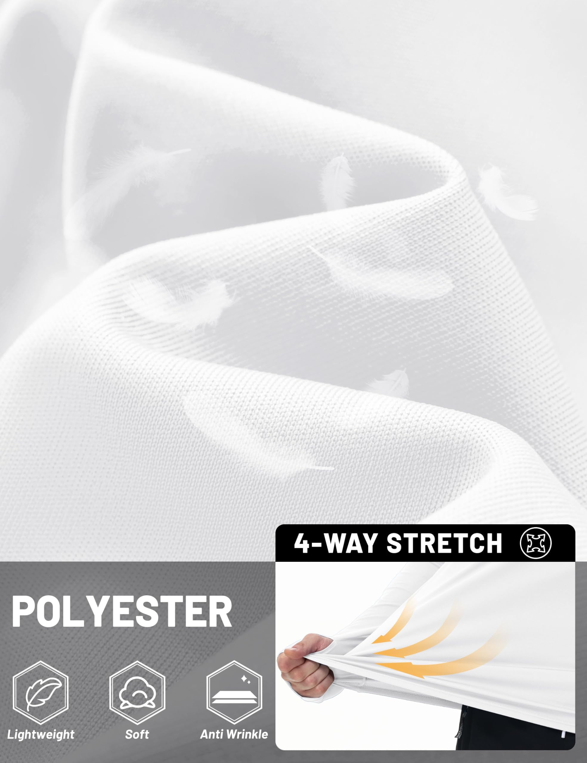 TACVASEN Sudaderas con Capucha para Hombre Camiseta Protección Solar UPF 50+ Sudadera con Capucha de Manga Larga Protección UV