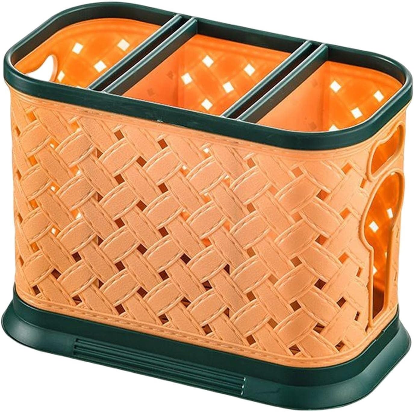 Utensil Caddy Tableware Storage Rack Chopsticks Draining Rack (Color : 1) (2)