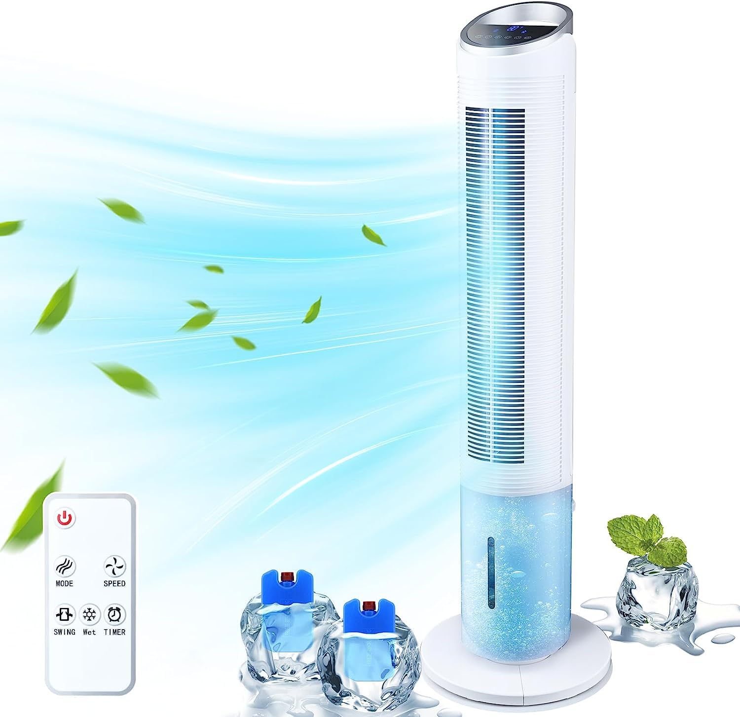 Buy Trustech Evaporative Cooler 40" Portable Air Cooler with 70