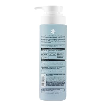 Naturium The Calmer Ceramide Body Wash, Frangrance-Free, Cleansing & Moisturizing for Dry, Sensitive Skin, Dermatologist-Tested, Paraben & Cruelty-Free, 16.9 oz