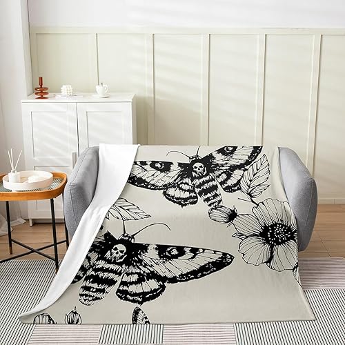 Vista 185 de Manta de cama de arte abstracto Grunge para niños, color verde azulado y naranja, manta de forro polar desordenada con pintura de óxido, manta Multi