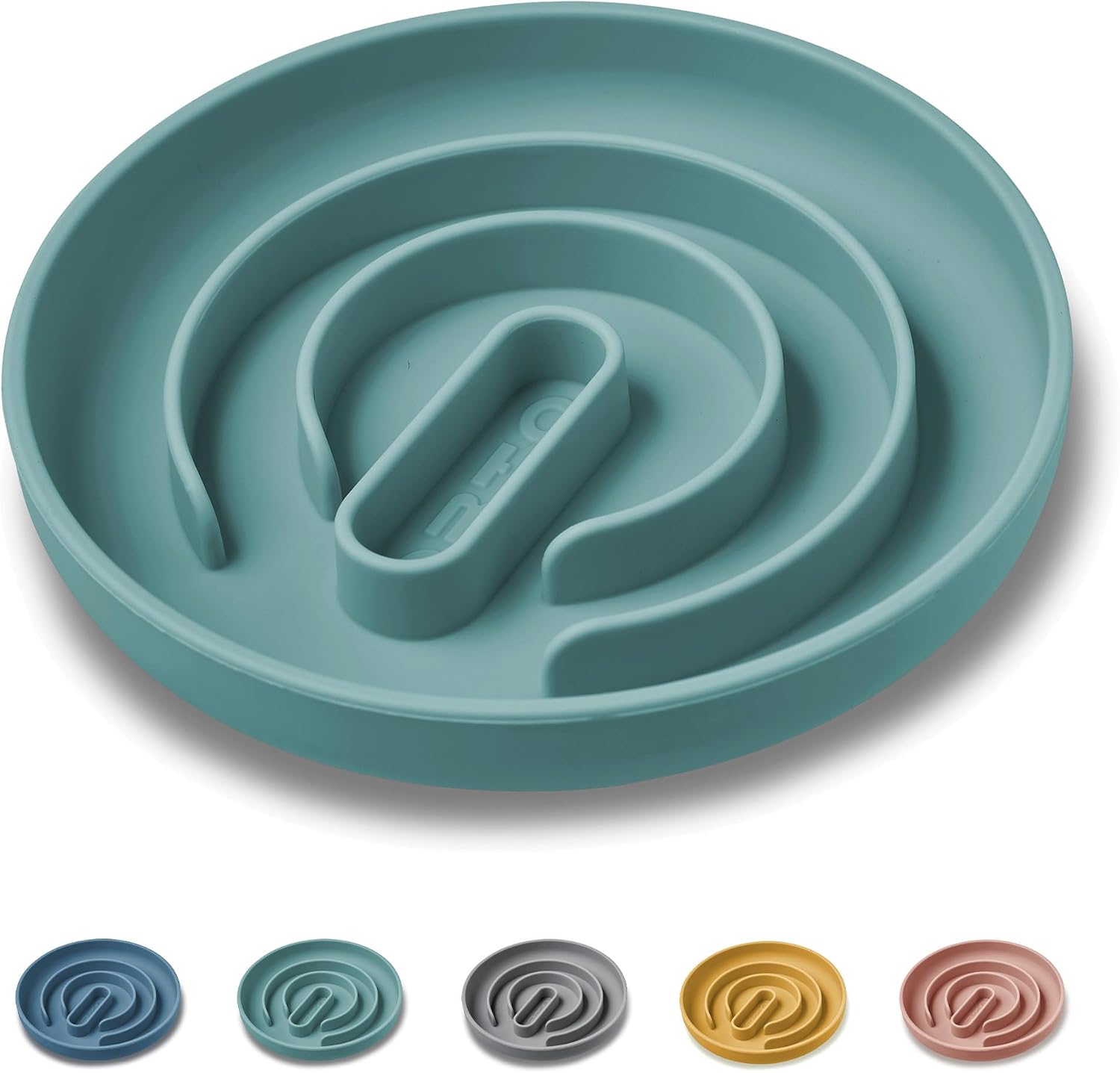 OHMO Gamelle Anti Glouton en Silicone avec Fond Antidérapant et ...