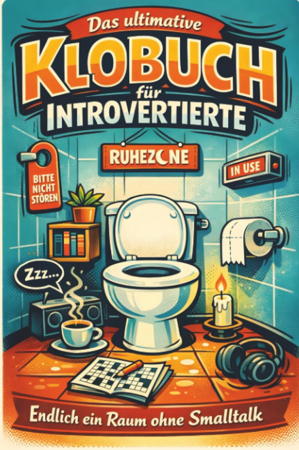 Das ultimative Klobuch für Introvertierte: Endlich ein Raum ohne Smalltalk. Lustiges Geschenk mit Lifehacks, Fun Facts und Geschichten