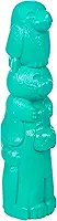 Pet Games Mordedor 2 Em 1 - Super Resistente + Removedor De Tártaro Para Cães De Pequeno Porte – Totem Nylon P Verde Água