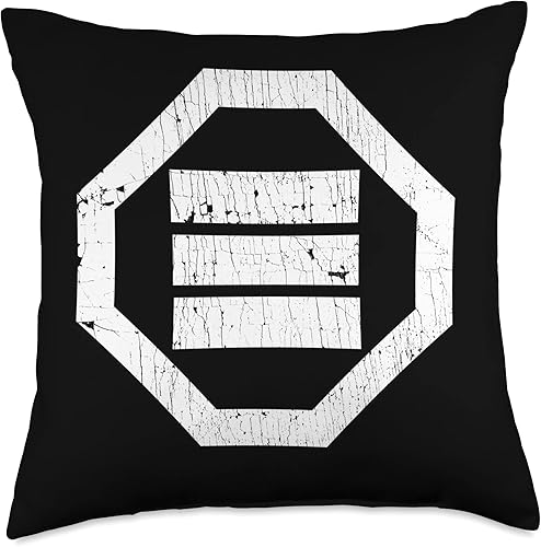 Inaba Shirt-Japanese Samurai-Kono Clan Almohada de tiro 18 x 18 pulgadas, multicolor