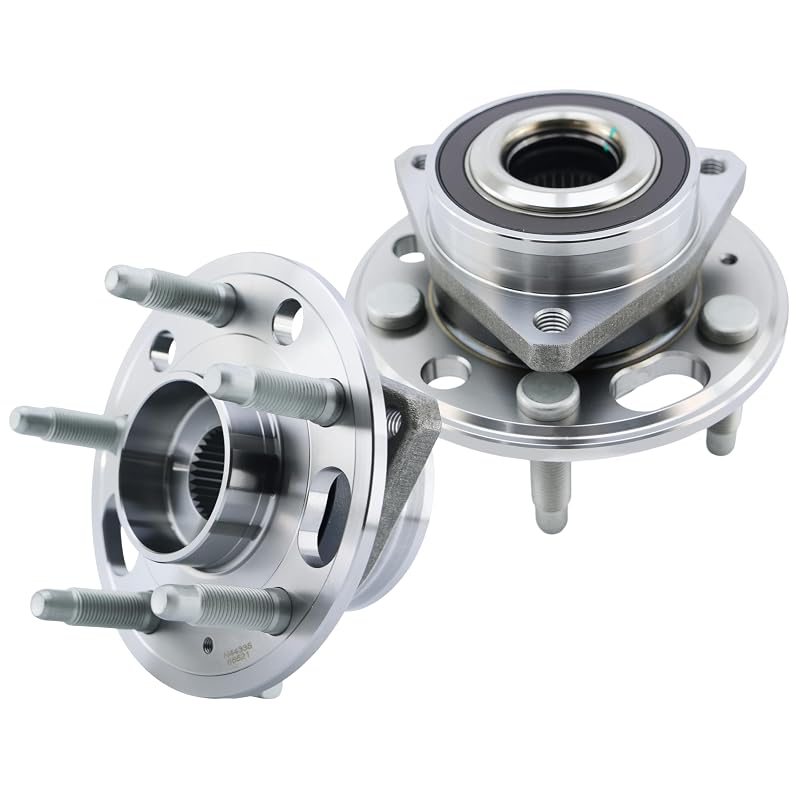 Cubo de roda com rolamento Betthand 513288 com ABS para Chevy Malibu – Conjunto com 2