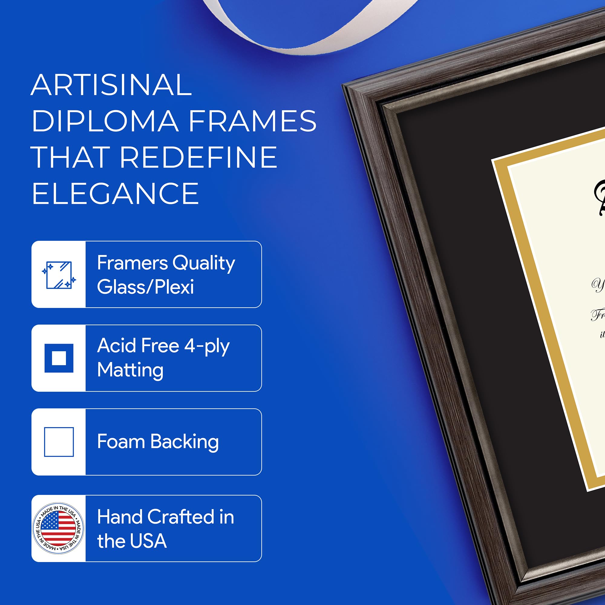 Amazon.com - ArtToFrames 7x9 inch Diploma Frame & Certificate