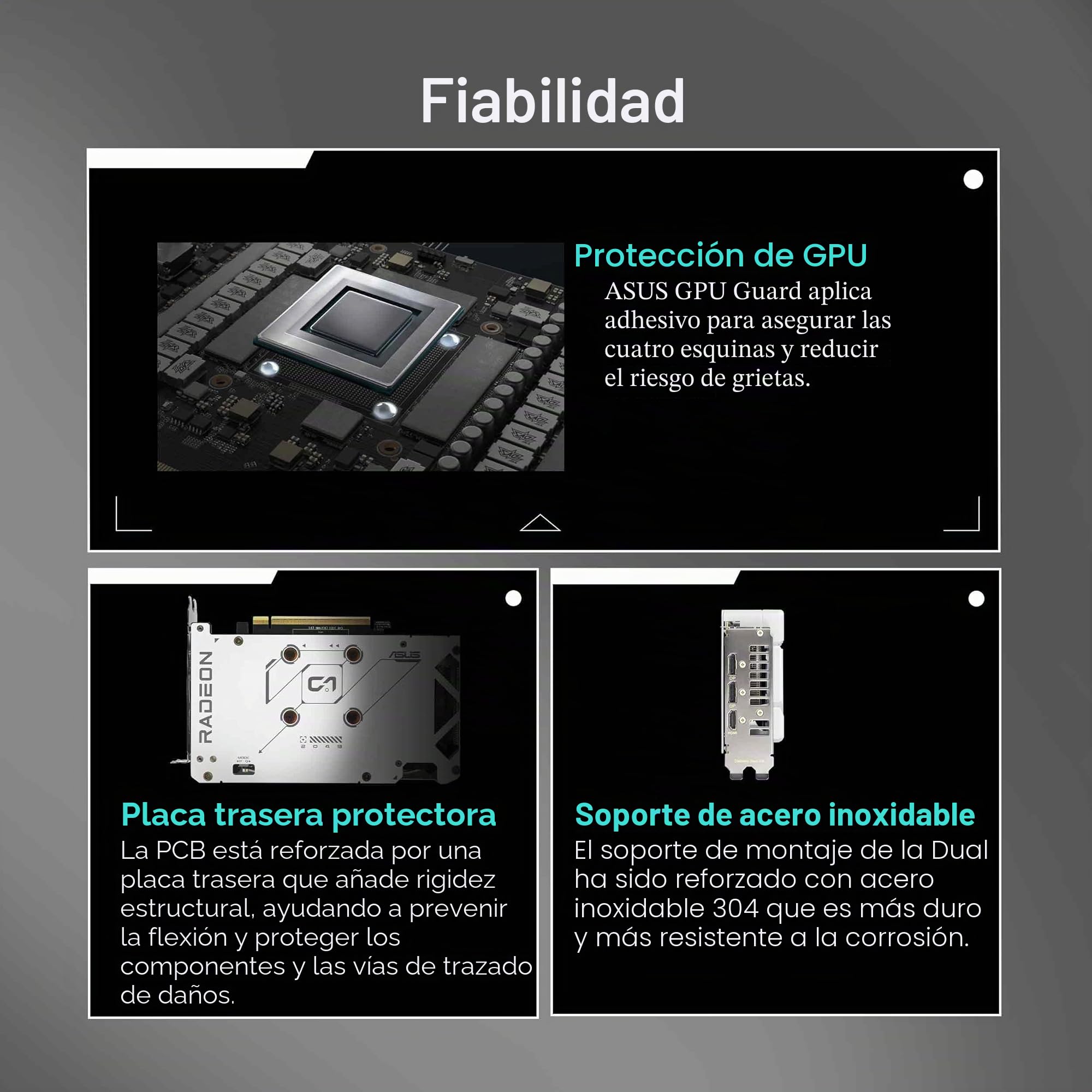 ASUS Dual Radeon™ RX 9060 XT 16GB GDDR6 White Edition (PCIe 5.0, 16gB GDDR6, HDMI 2.1b, DisplayPort 2.1a, 2.5-Slot Design, Axial-Tech Fan Design, 0dB Technology, and More)