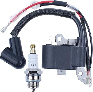 Ignition Coil Module Spark Plug Kit For HUSQVARNA 240 235 136 137 141 23 26 36 41 Chainsaw Parts