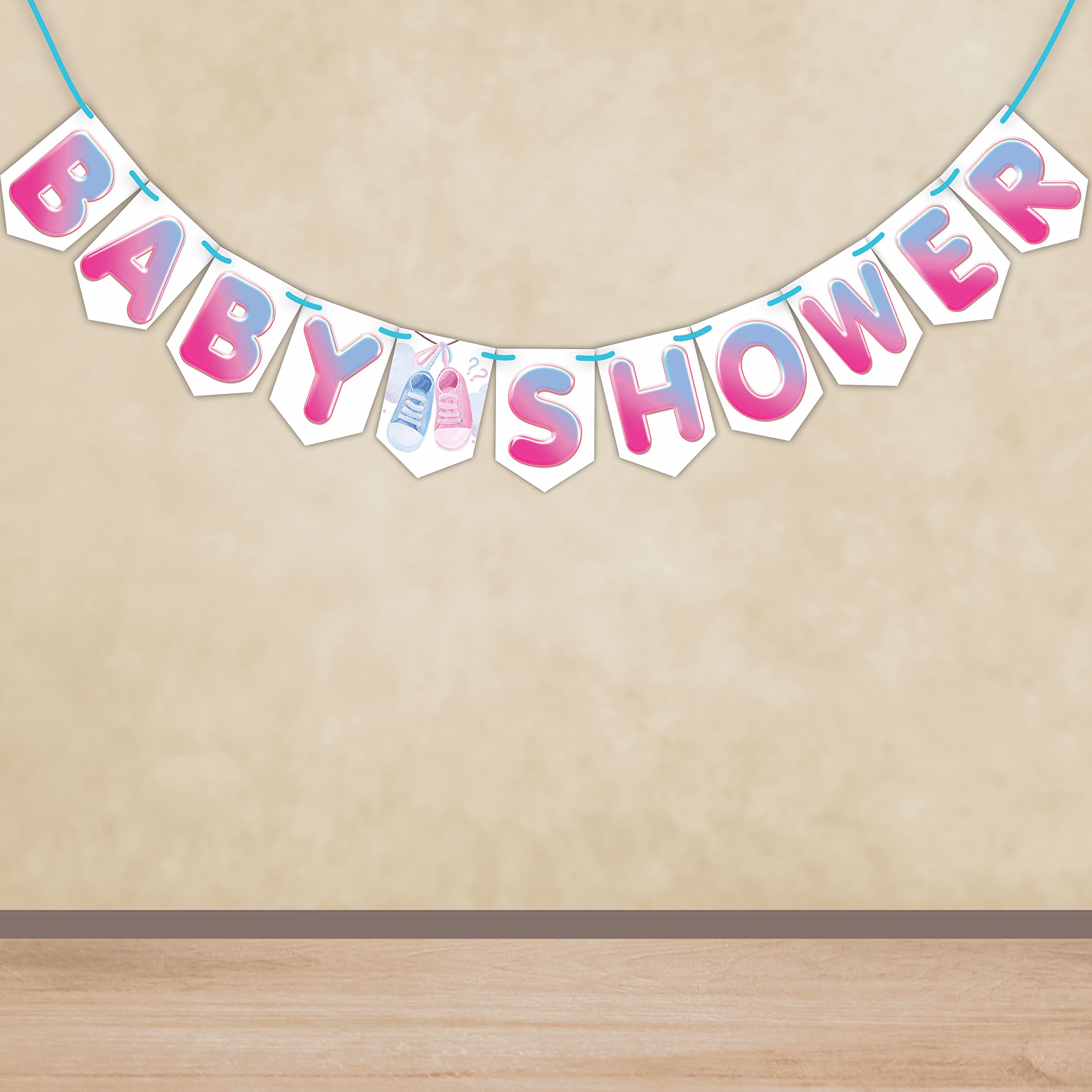 Wobbox Baby Shower Bunting Banner,Godh Bharai Caremony Banner, Baby Shower Decoration For a Memorable Celebration, Baby Shower Decorations Items-(FP1415) (B09JHXPLYM) Amazon Price History, Amazon Price Tracker