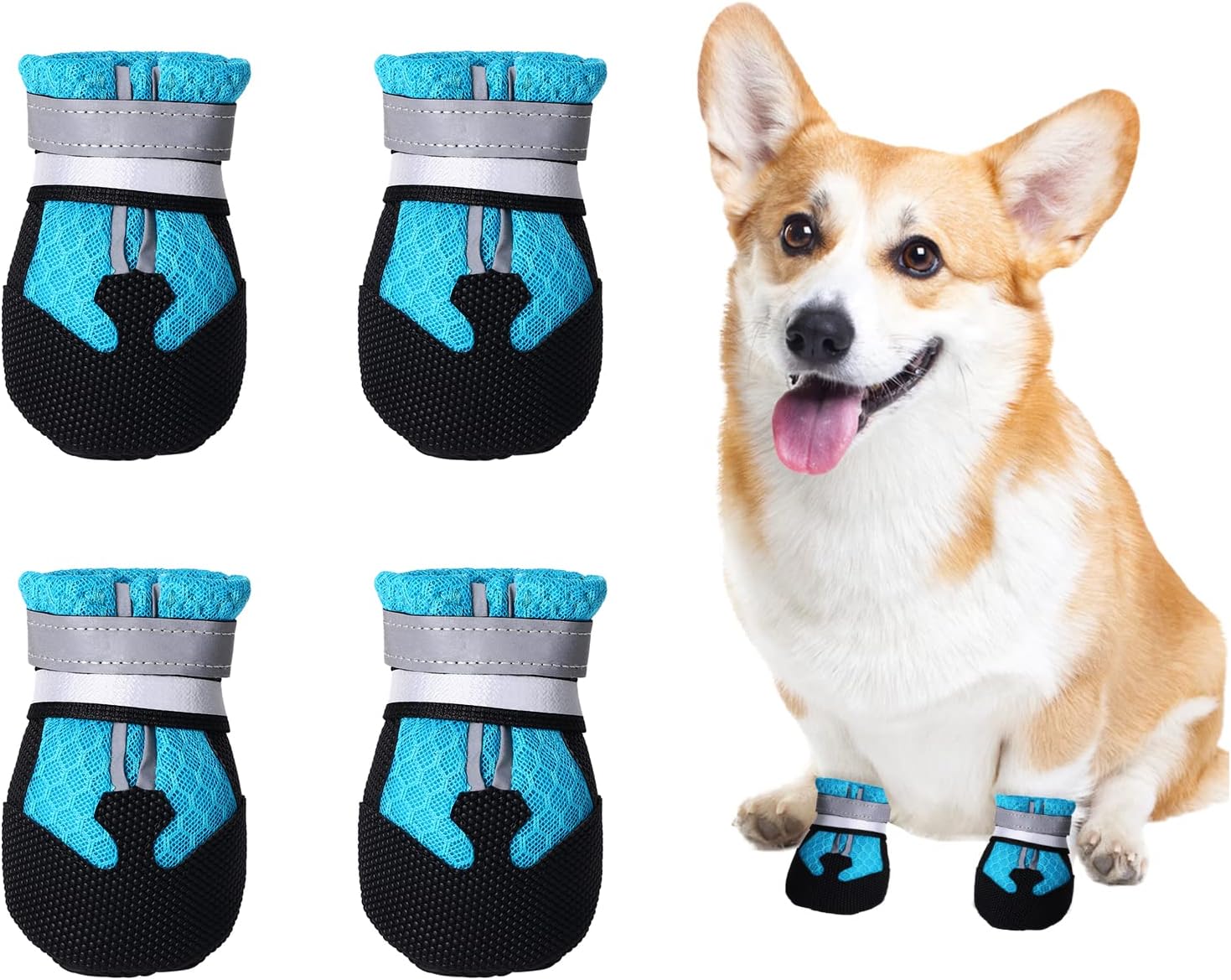 Avaner4 Pcs Dog Socks