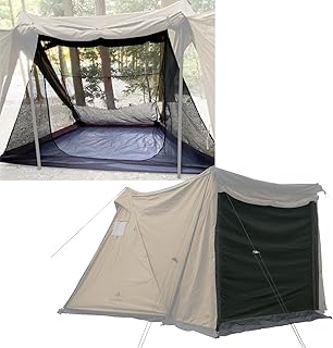 DUCKNOT ハンティングヘキサ T/C SW SOLO テント 1~2人用 ソロ 前幕付き 前室あり 天井開閉 キャンプ TC ポリコットン