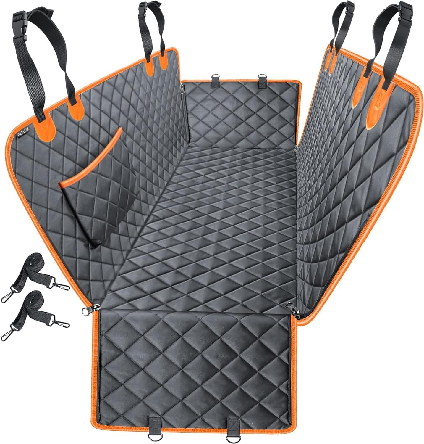 See full amazon price history chart for PetLux Polyester Dog Car Seat Cover | Waterproof, Scratch Proof and Nonslip Back Seat Cover | Washable, Durable, Universal Fits All Cars. (Orange-Black) PetLux Polyester Dog Car Seat Cover | Waterproof, Scratch Proof and Nonslip Back Seat Cover | Washable, Durable, Universal Fits All Cars. (Orange-Black) (B0BW79PSTB) Amazon Price History, Amazon Price Tracker