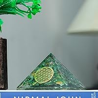 Vista 5 de FASHIONZAADI Aventurina verde, pirámides, cristales de abundancia, pirámide de chakras, pirámide, pirámide de meditación, decoración piramidal