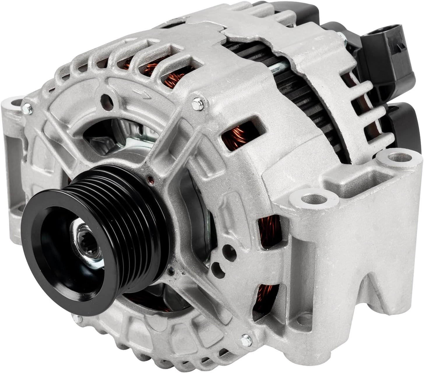 KAX Alternator Fit for E350 2006-2010, S550 2007-2011, E350 2011 3.5L, ML350 2008-2009 All Mode/2010 3.5L, E550 2007-2011, SL550 07-09 11-12 for 11220N 12V 180Amp CW S6 6-Groove Pulley