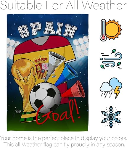 Miniatura 6 de Banderas de la Copa del Mundo de España para decoración del hogar, pancartas para decoración del hogar, decoración de patio, césped, porche,