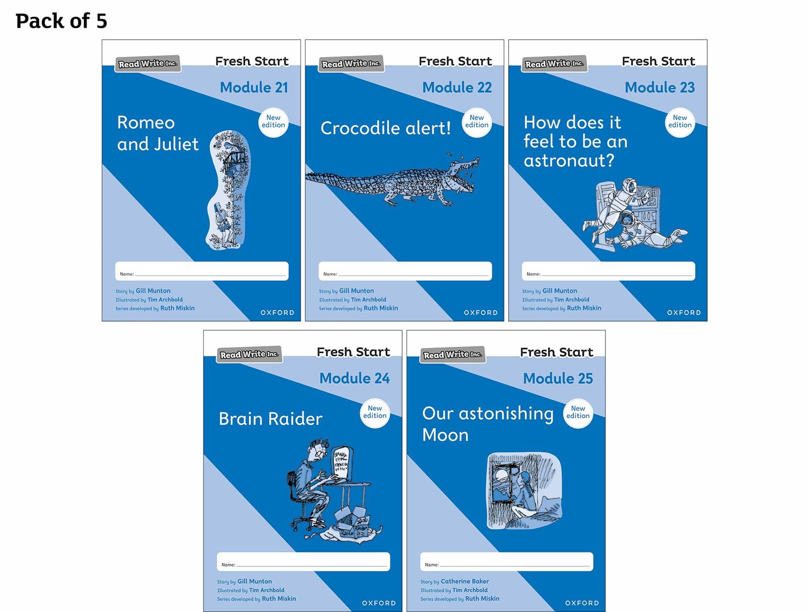 2024 Modules 21-25 - Pack of 5 (Read Write Inc. Fresh Start: 2024 Edition)