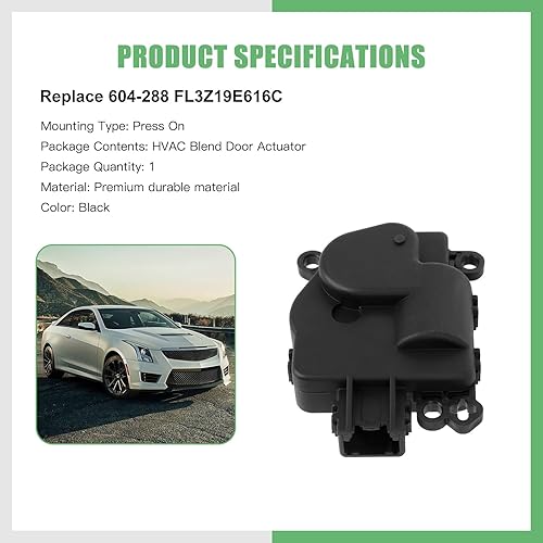 Miniatura 2 de SCITOO Repuesto de actuador de puerta de mezcla de calentador HVAC para Ford para Expedition 2018, para Ford F-150 2015-2018, para Ford para F-250