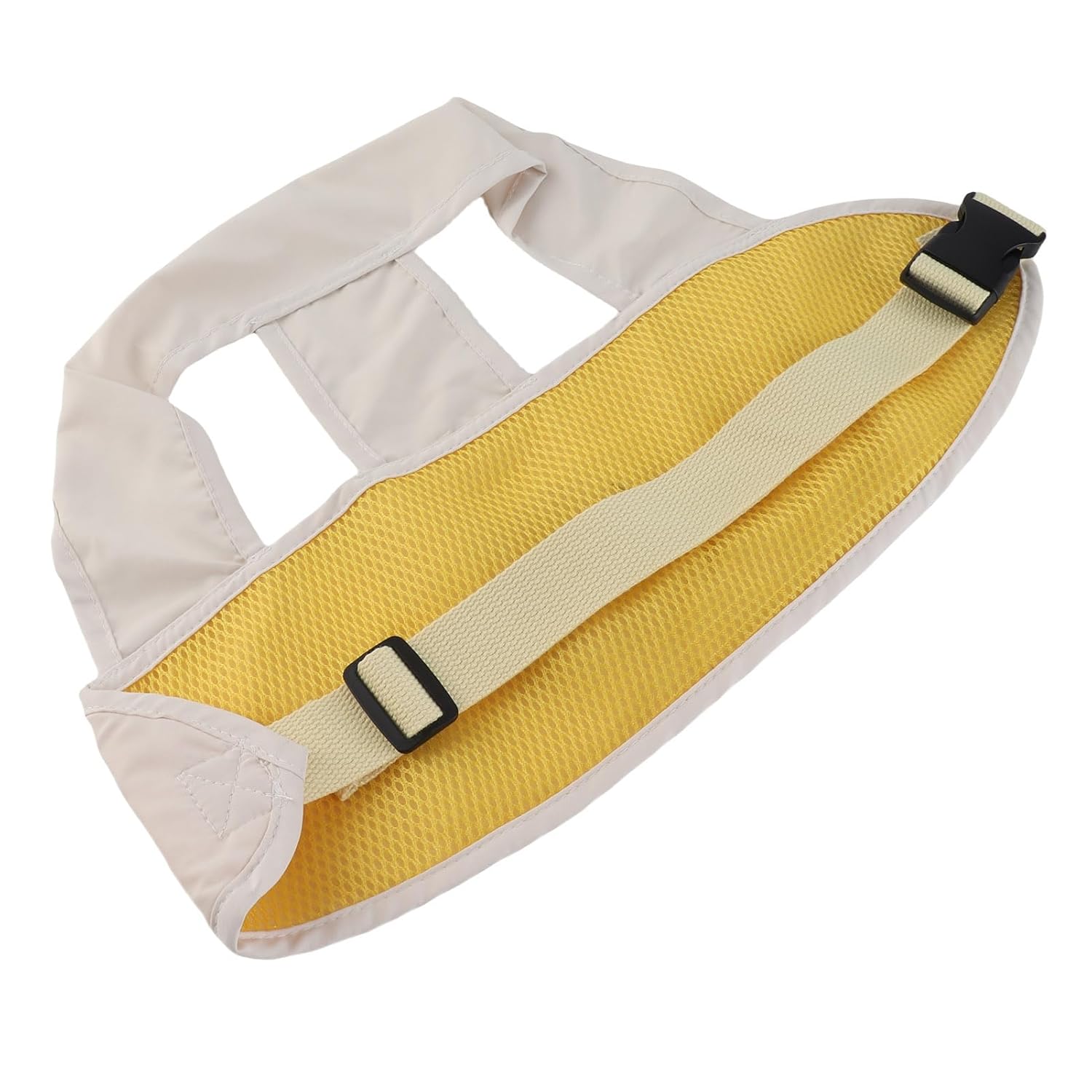 Yctze Baby Chair Harness - Portable & Adjustable Soft Feeding Safety Strap for High Chairs - Breathable & Comfortable Baby Seat Belt (Khaki)