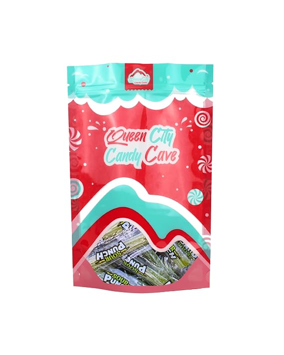 Green Apple Sour Straws, Bulk Mini Tart and Sweet Sour Twists Candy, 1 lb | Tart and Sweet Green Apple Flavor, Sour Twists, Party Favors, Concession Stand, Candy Buffet, Fun Bulk Treat