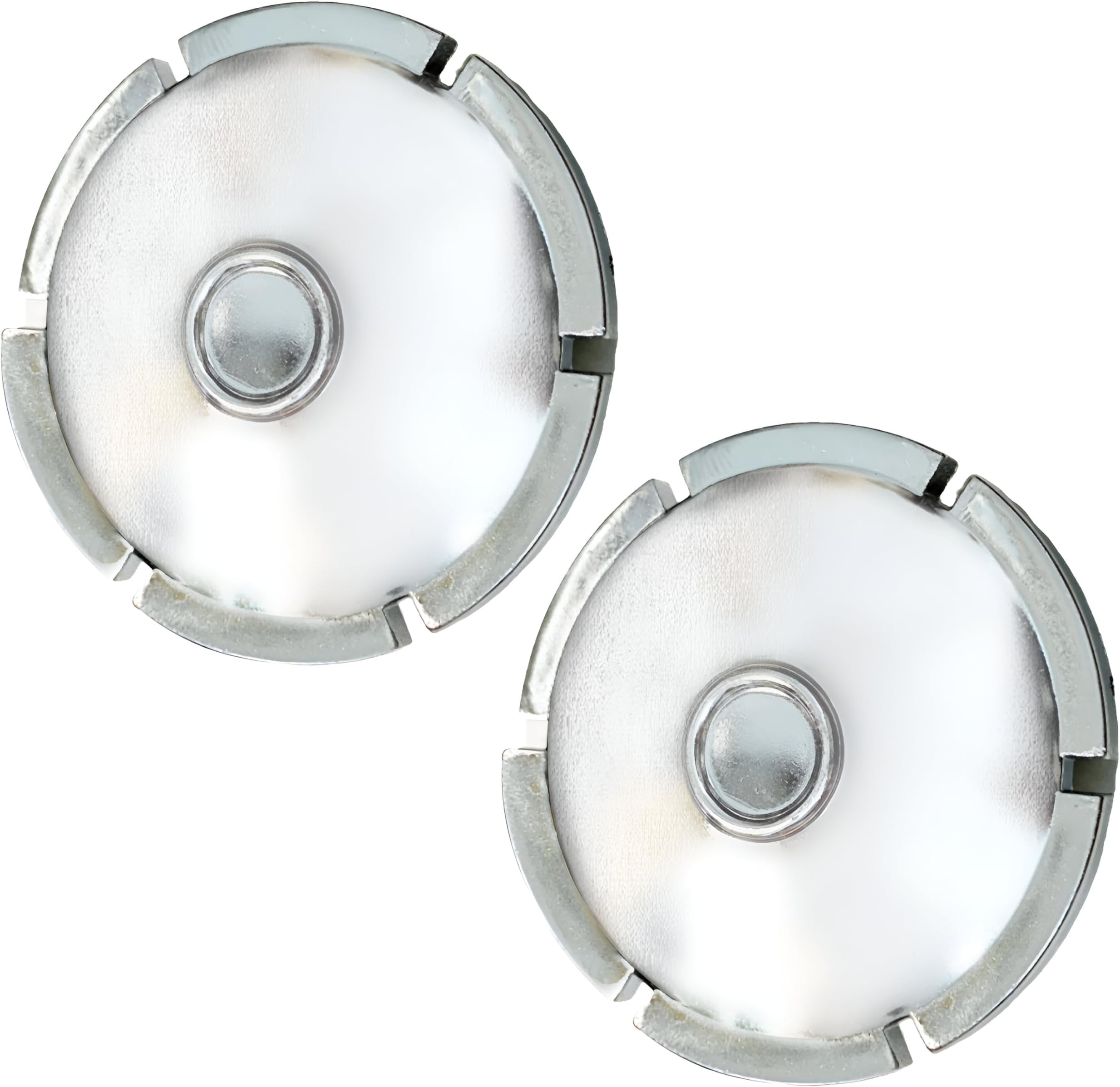 AllExtreme EXTBSAC Rear Suspension Plastic Chrome Axle Cap for Bullet Classic Electra and Standard 350cc and 500cc Motorcycles