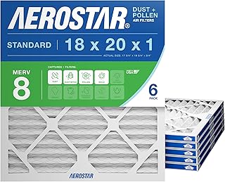 Aerostar 18X20X1 Merv Pleated Filter