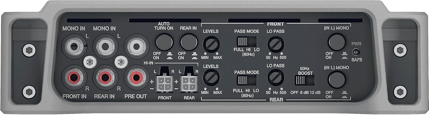 Hertz Compact Power HCP-4 AB-Class 4 Channel Amplifier 95 WRMS x 4 at 2-Ohm