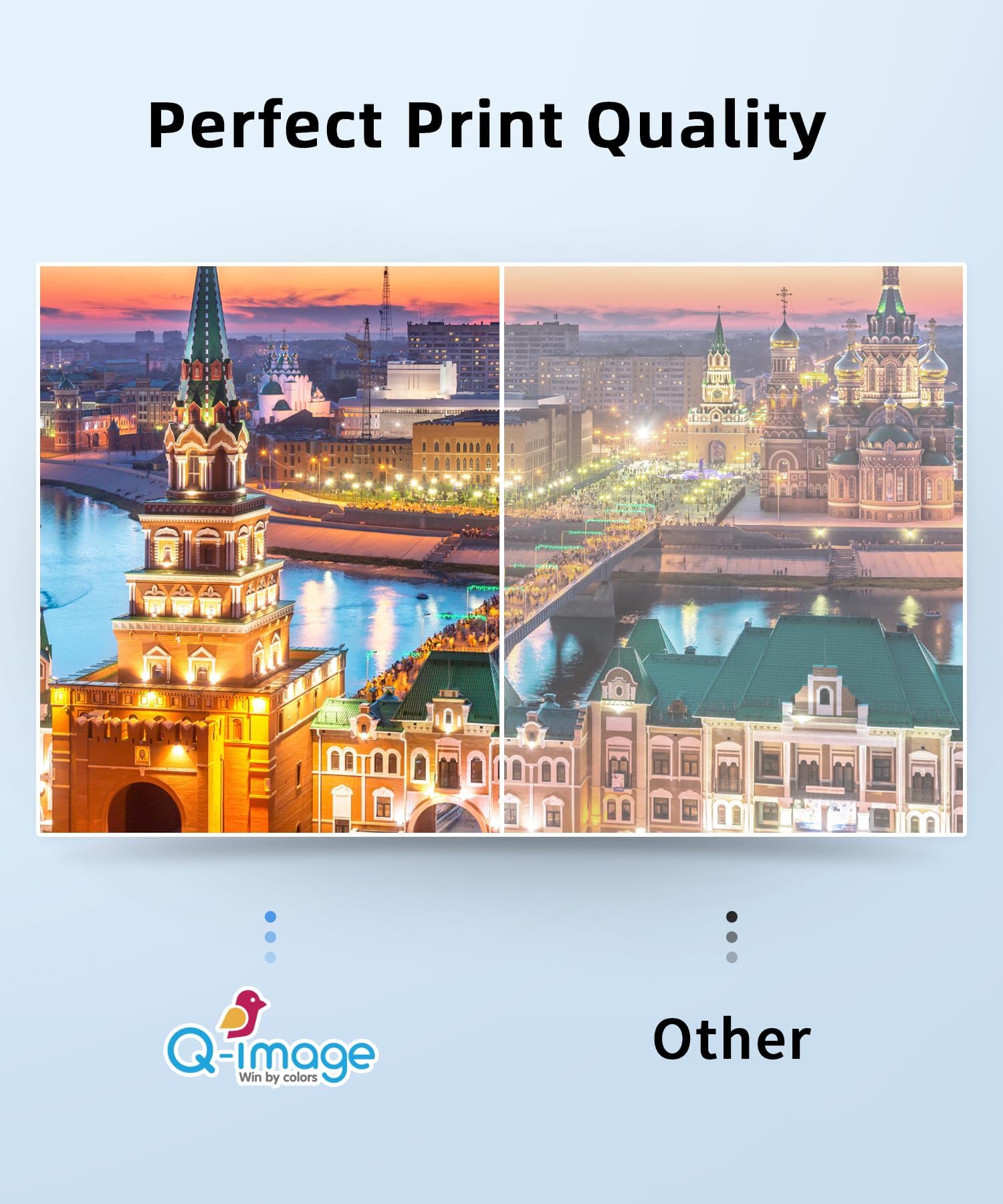 Q-image 937XL wkłady 937e z chipem, kompatybilne z kartridżami do drukarek HP 937 | Kompatybilne z HP 937 XL dla HP OfficeJet 9730 9120b 9110b 9720 9130b 9117b 9720b kartridże do drukarki (4 sztuki)