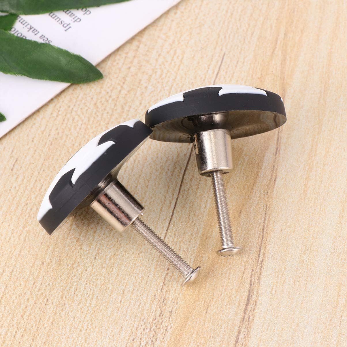 Beavorty Soccer Drawer Knobs 4-Pack Football Decor Drawer Knobs Soft Rubber Anti-Collision Cabinet Handles Sport Themed Ball Knobs Nursery Hardware Drawer Pulls Handles for Cabinet Party Decor