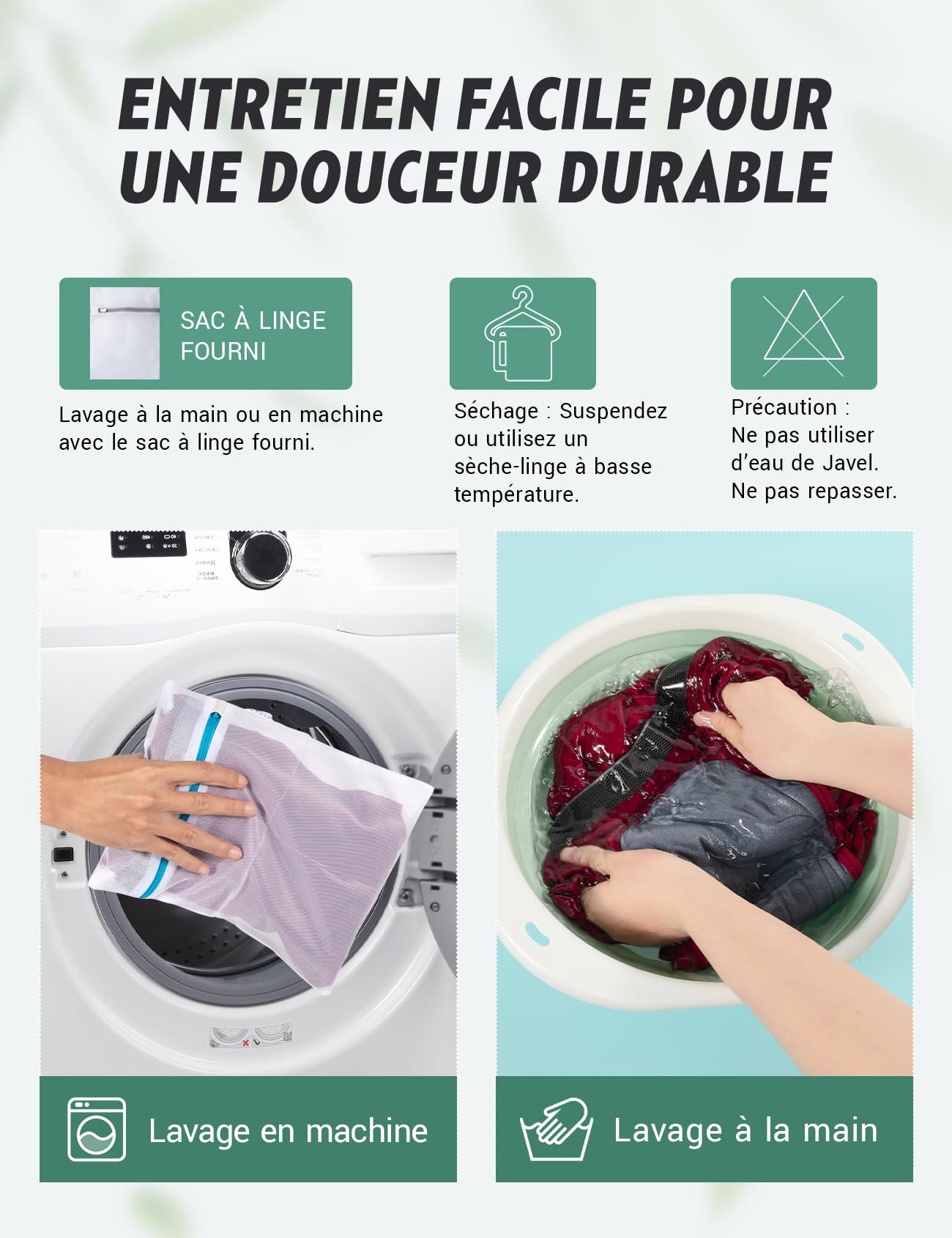 Carer Lot de 3 Boxer Incontinence Homme Bambou 160ml Capacité d’Absorption Sous-vêtement Lavable Anti-Fuite Doux Respirant Confortable Réutilisable Culotte Incontinence Noir Taille L