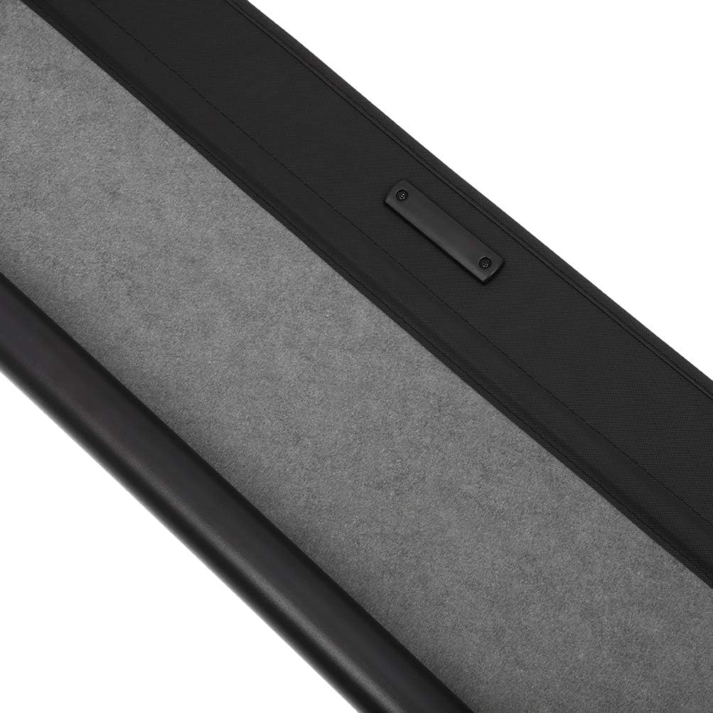 Retractable Rear Trunk Cargo Cover Compatible with 2007-2017 for Jeep for Compass 2.0L/2.4L, 2007-2017 for Jeep for Patriot 2.0L/2.4L Rear Trunk Security Cover Shielding Shade, Interior Accessories