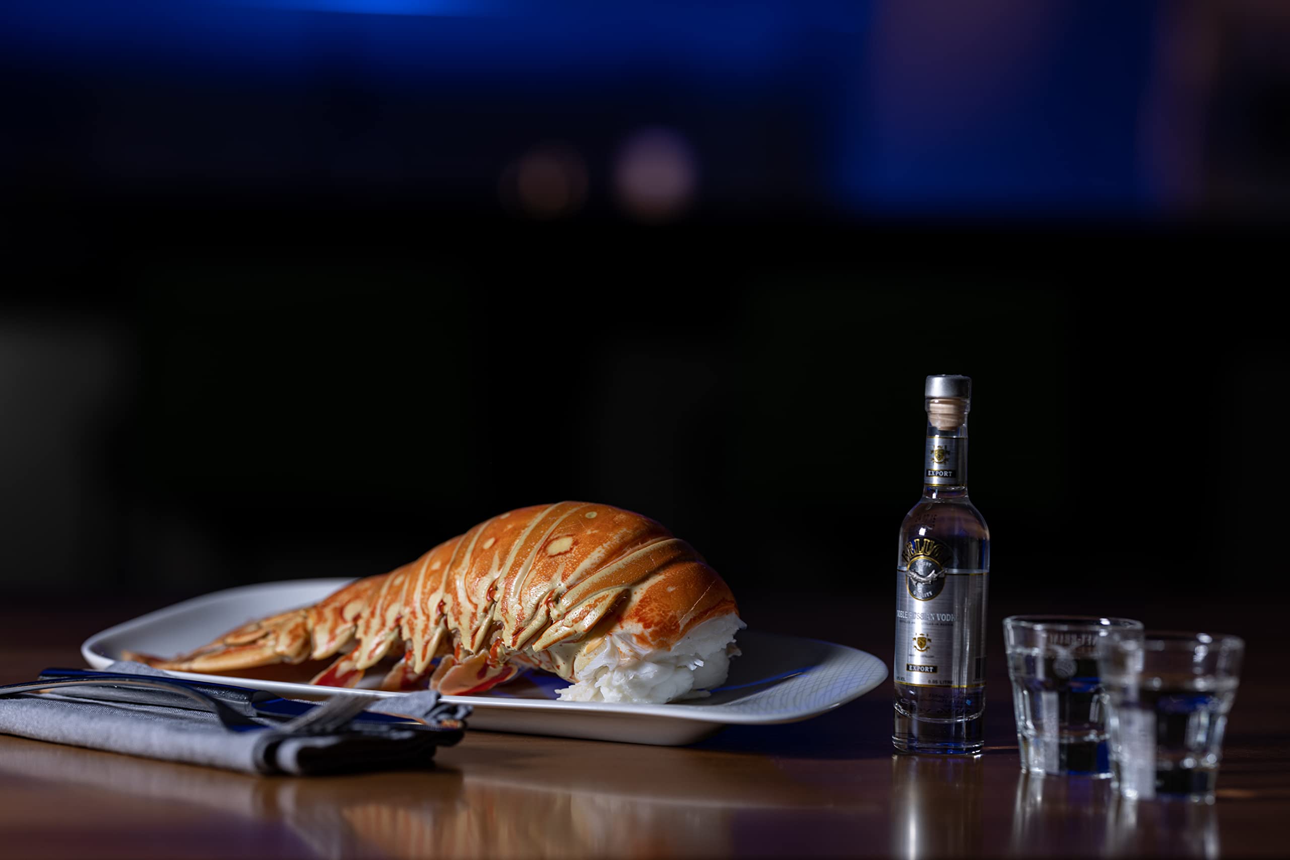 Karibik Langustenschwanz Spiny Lobster Tail Rock Lobster roh >310g Wildfang