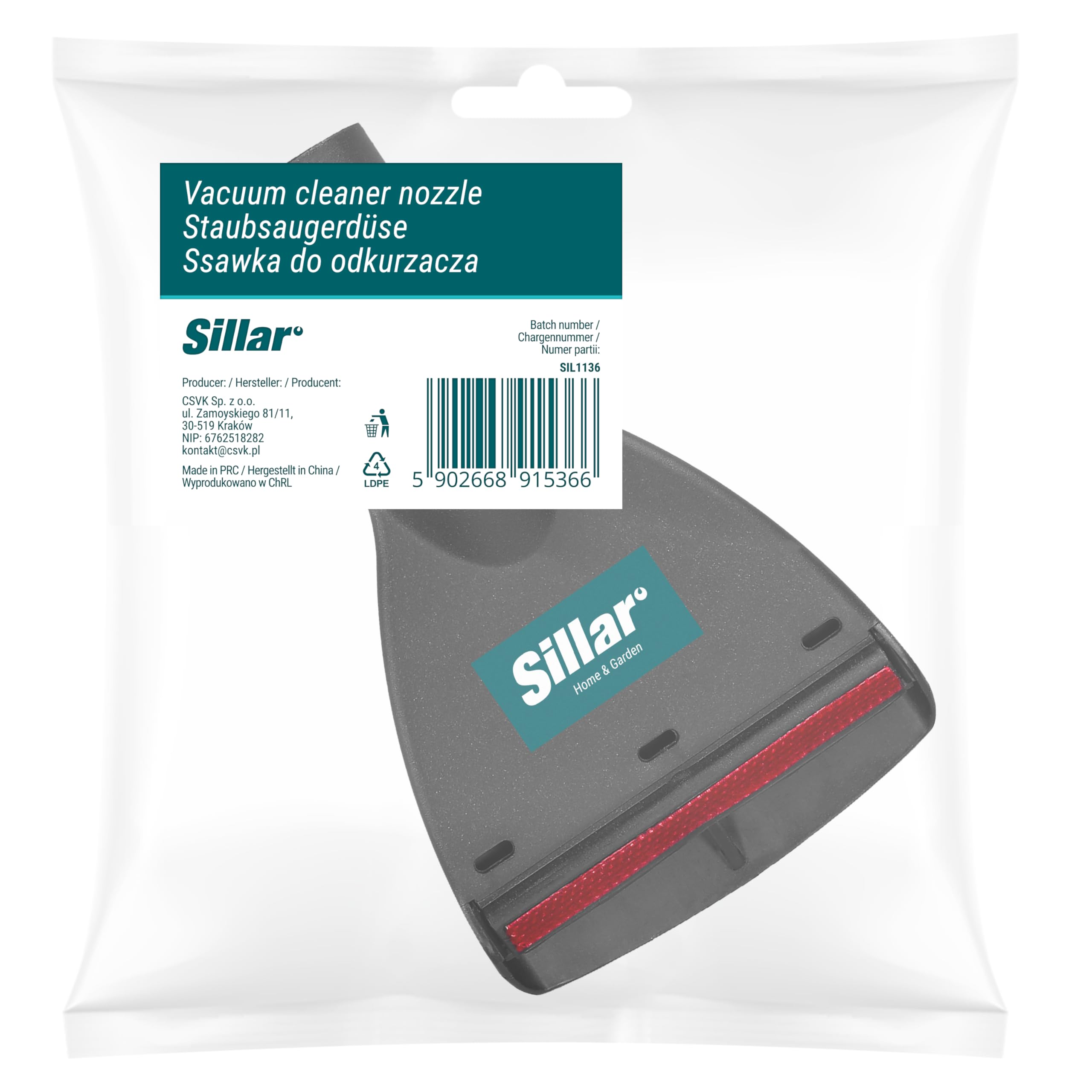 Sillar Ssawka do odkurzacza 35 mm | Uniwersalna dysza do siedzeń samochodowych, Sof i Mebli Tapicerowanych z Aksamitnymi Paskami | Kompatybilna z odkurzaczami Karcher, Bosch, Miele, Samsung