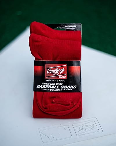 Miniatura 3 de Rawlings Calcetines deportivos BéisbolSoftbol 2 pares Varios tamañoscolores