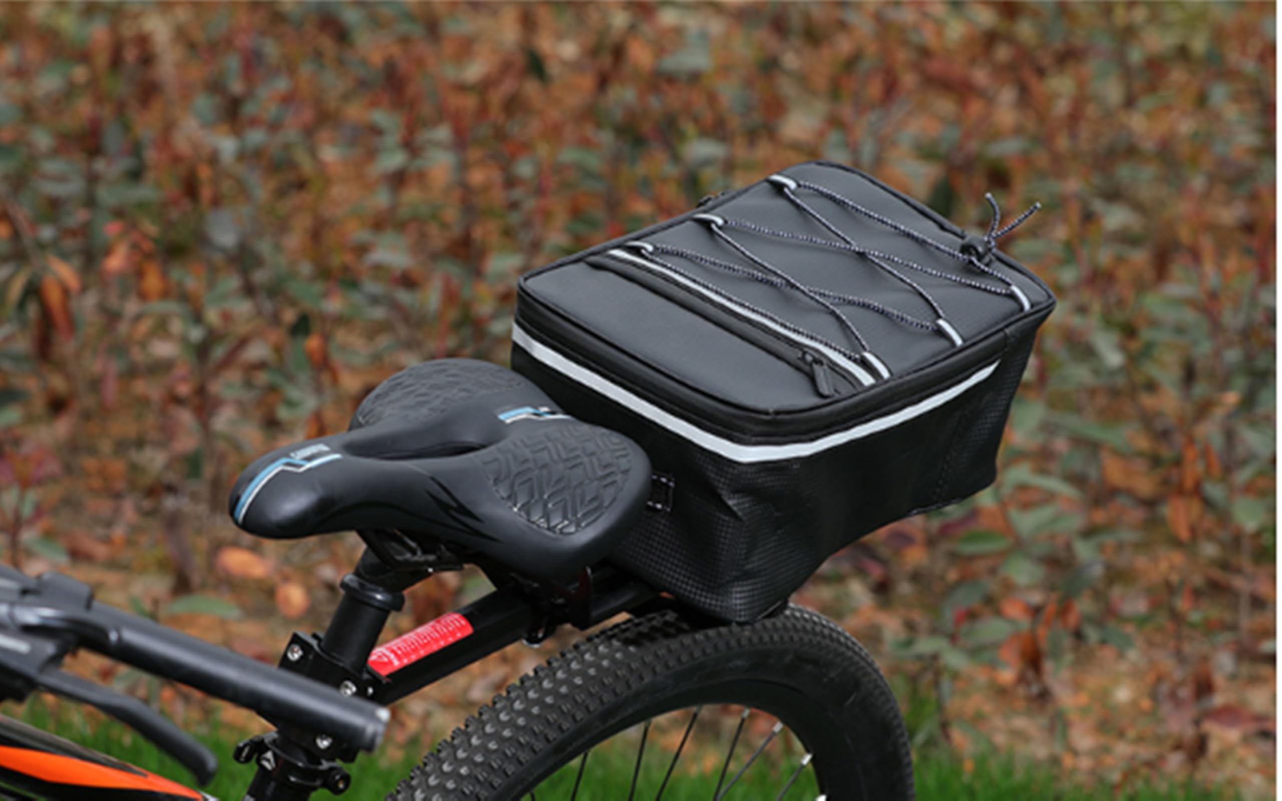Fahrrad Gepäckträger, Maximalbelastung 15kg, Einstellbare Gepäckträger aus Aluminiumlegierung, Mountainbike Fahrrad Hinten Rack, Fahrradgepäckträger Schnelle Montage