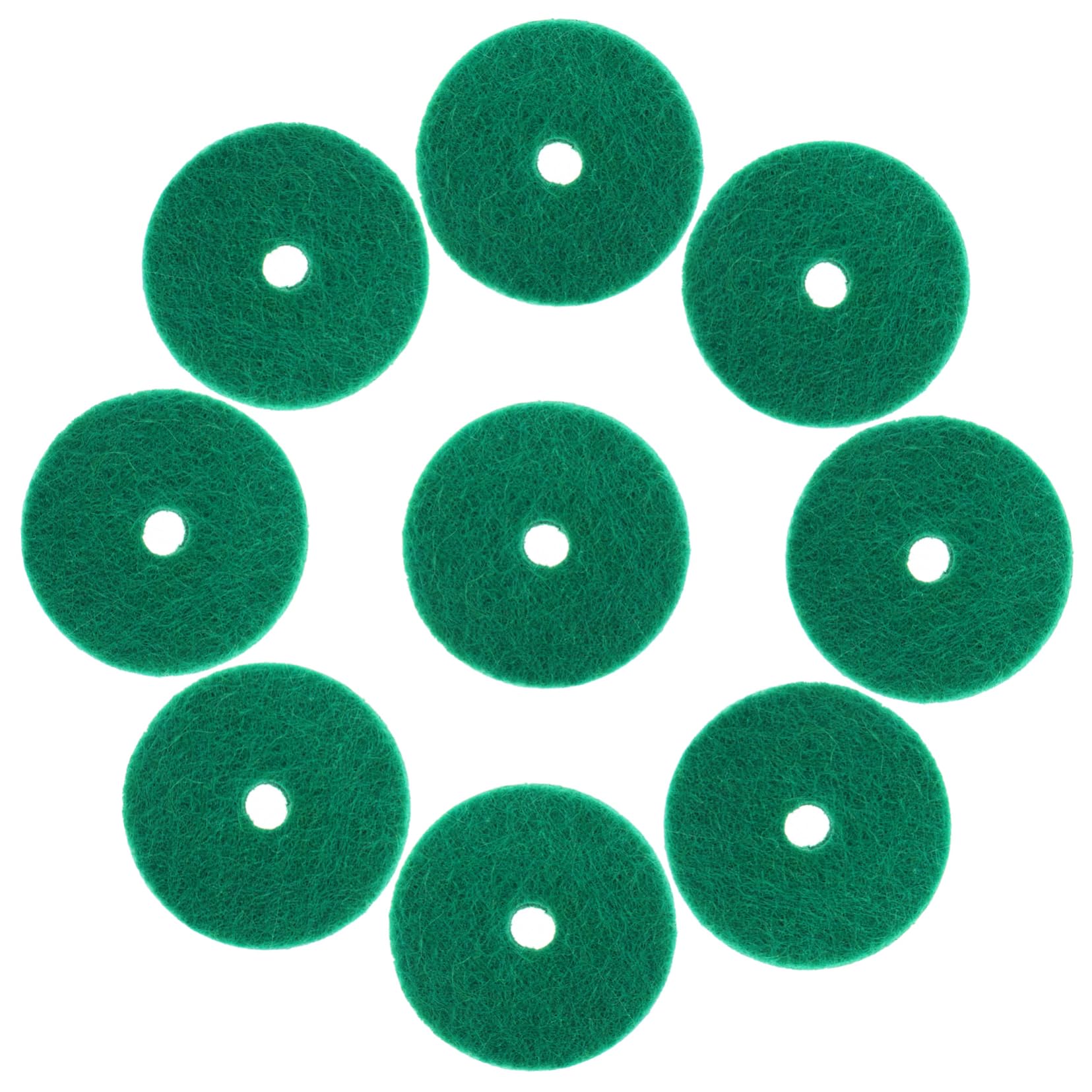 CIMAXIC 90pcs Piano Felt Washers Keyboard Leveling Key Washers Piano Repair Parts Felt Pads Standard Size for Most Drum Sets