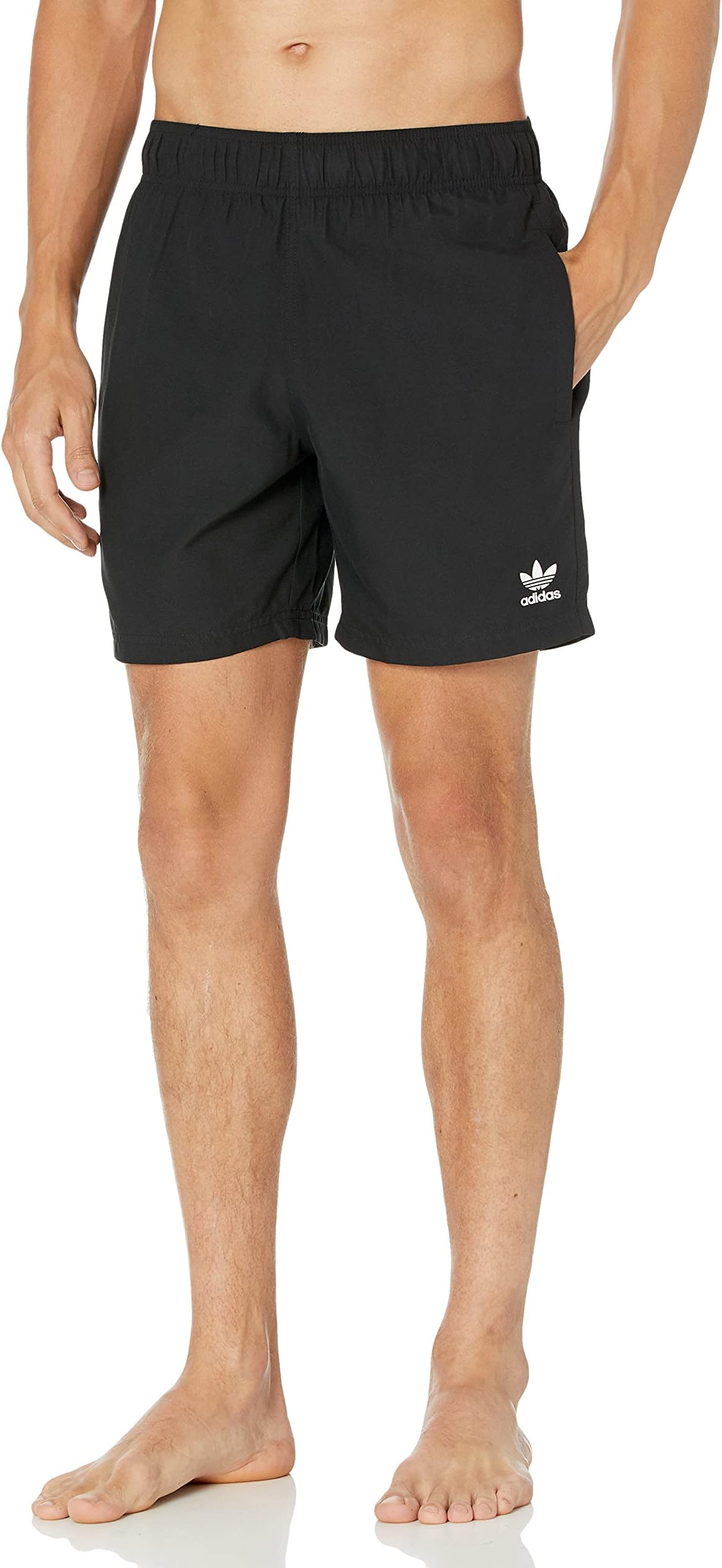 adidas OriginalsMen's Standard Adicolor Essentials Trefoil Swim Shorts