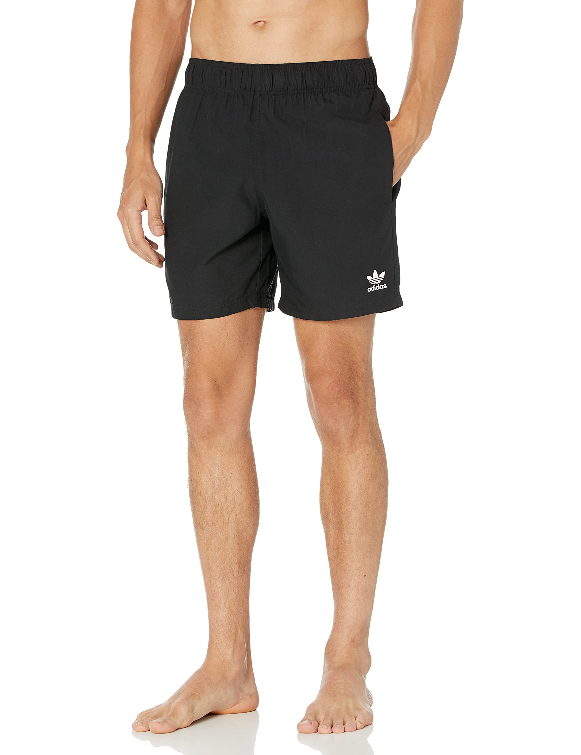 adidas OriginalsMen's Standard Adicolor Essentials Trefoil Swim Shorts