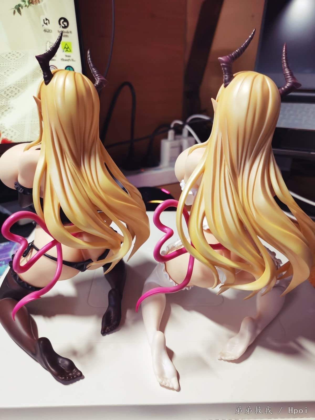 Anime Naked Q-six Lillia Iriie - Figura de acción para niña Boku Ni Wa Lilith Na Shishou Ga Imasu Colección de adornos para muñecas adultas