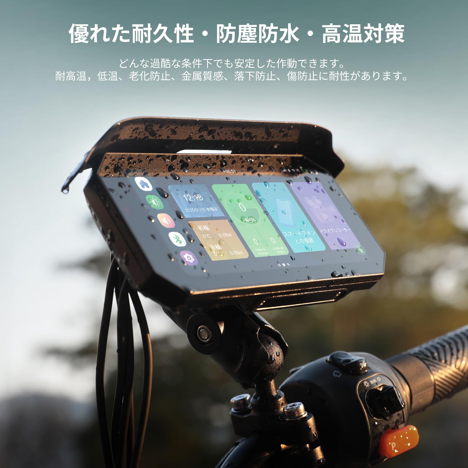Amazon.co.jp: BOIFUN バイクドラレコ【業界初+3つのSONYカメラ+6.25