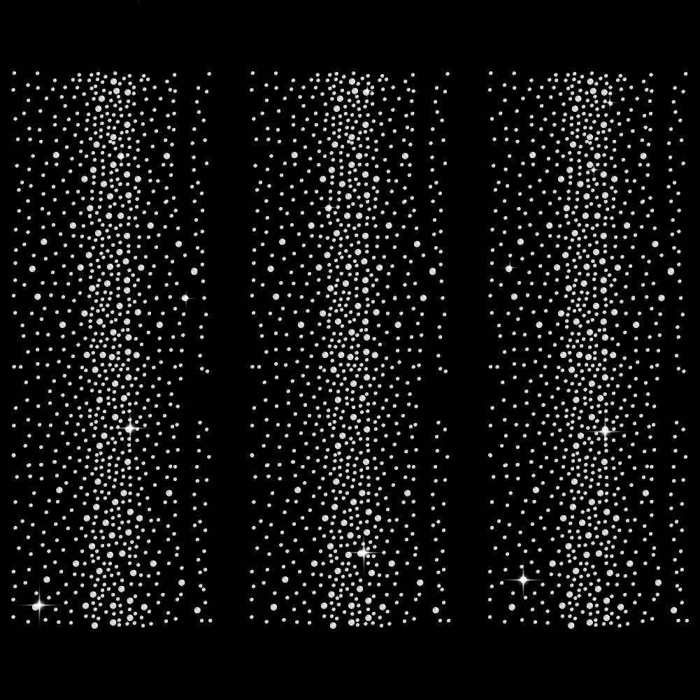 Strass à repasser thermo appliques cristal transparent pour customiser vêtement DIY