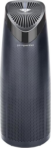 Miniatura 10 de Purificador de aire Germ Guardian con filtro HEPA, elimina el 99.97% de los contaminantes, cubre una habitación grande de hasta 750 pies cuadrados