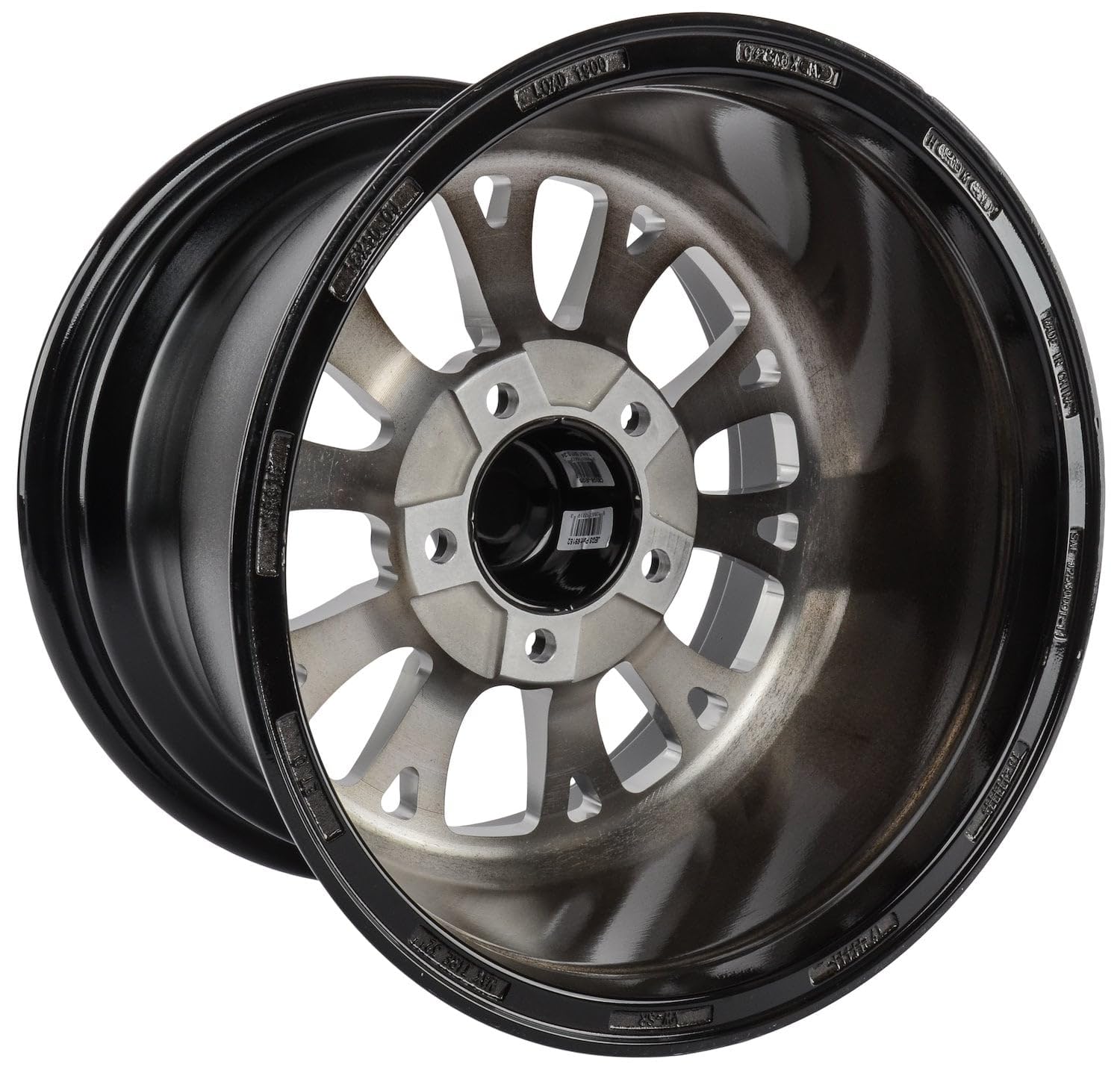 SSR Spike Wheel [Size: 15 x 10] Gloss Black | SSR Spike Wheel Gloss Black for mounting the tire and supporting vehicle movement; cast aluminum and aluminum construction product thumbnail 6
