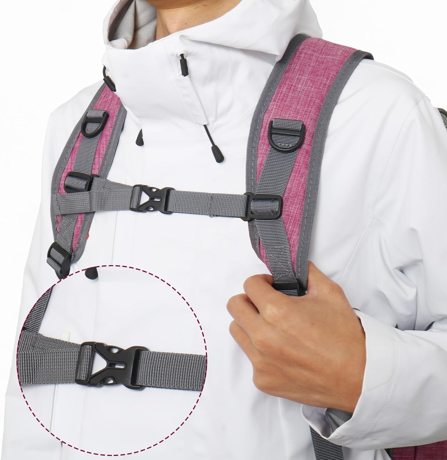 Rucksack Tragbare Katzenrucksäcke Für Tragen Von Katzen, Haustierrucksack, Netz-Hunderucksack Haustier(Pink)
