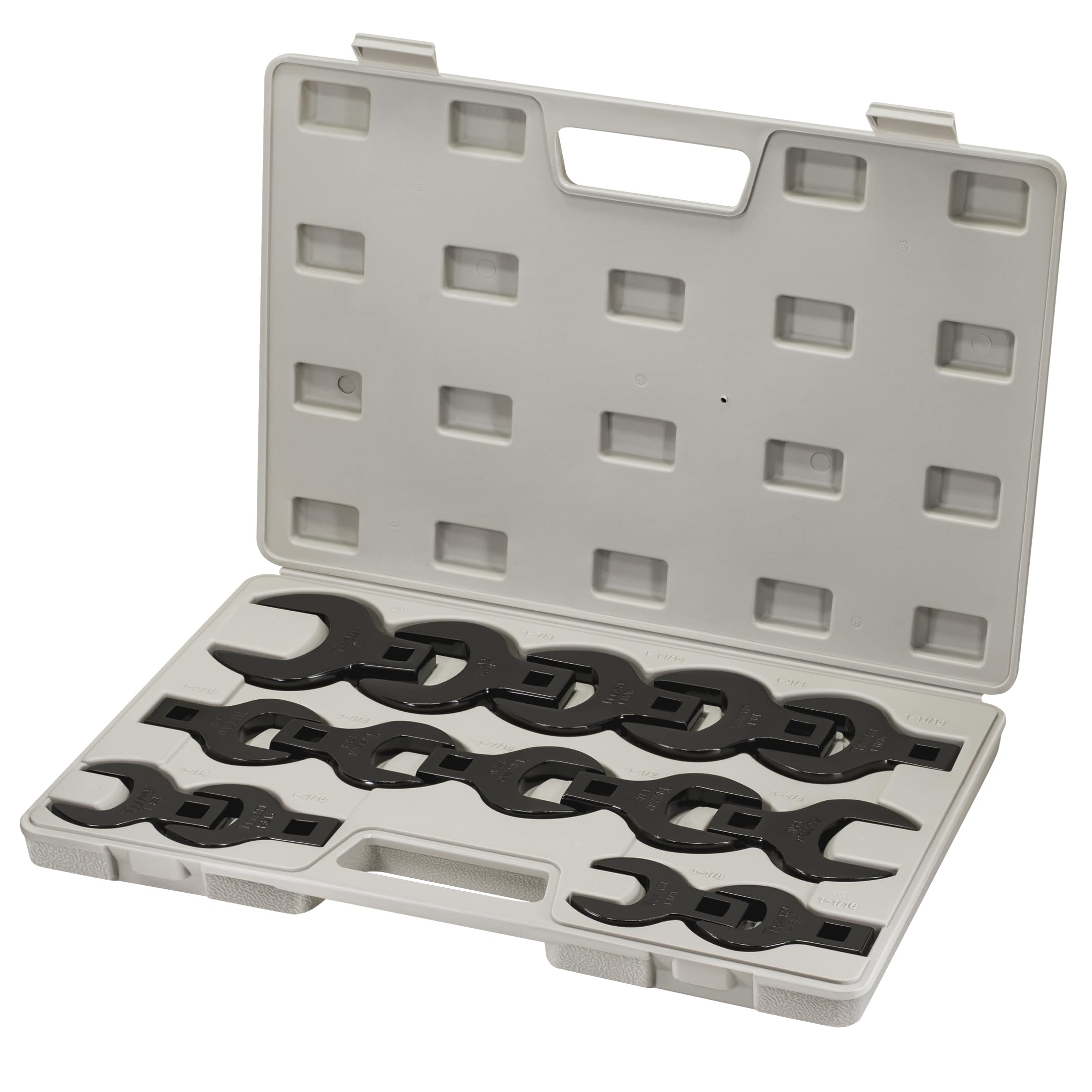 Titan 17298 14-Piece 1/2-Inch Drive SAE Jumbo Crowsfoot Wrench Set