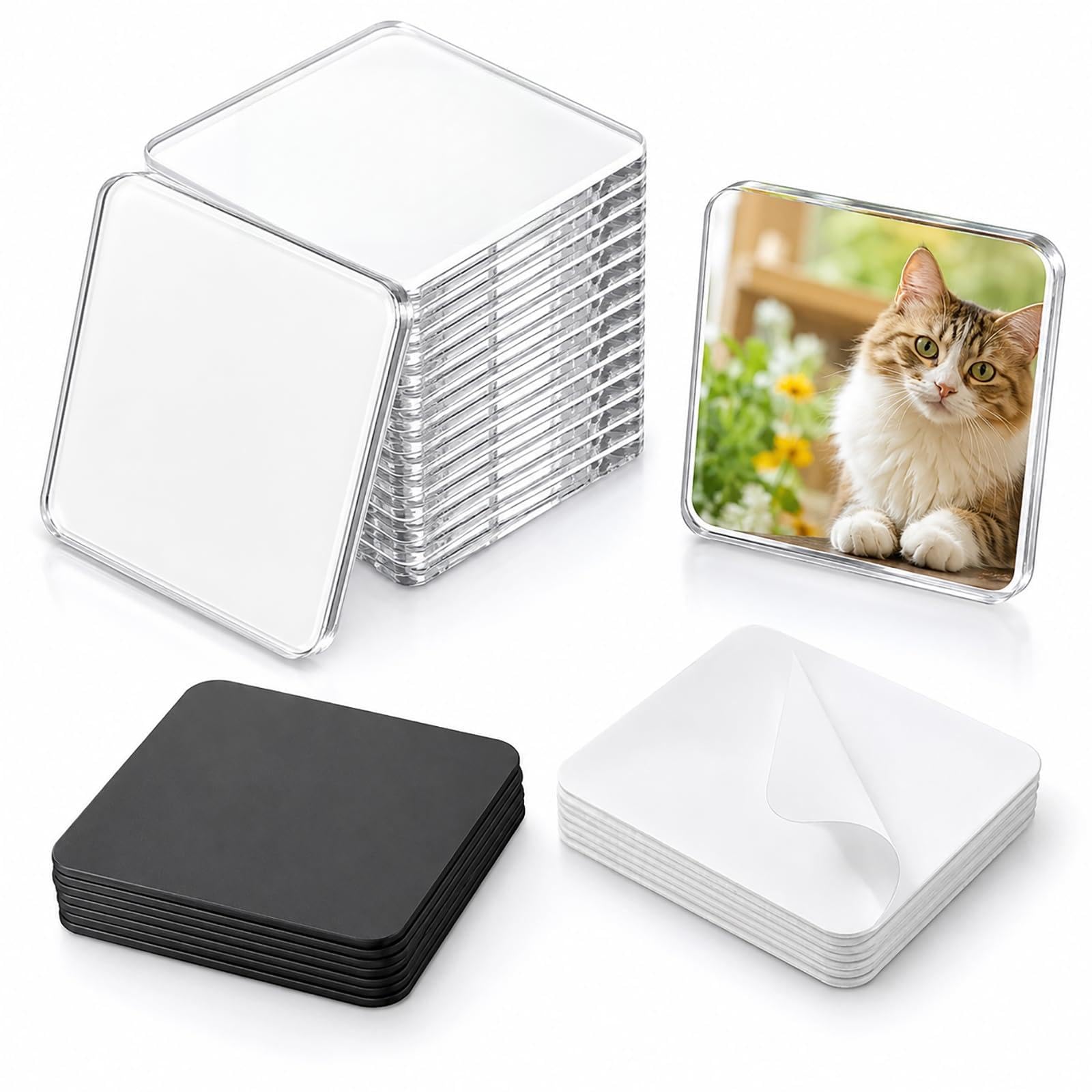 20 Pack Fridge Magnets,Decorative Refrigerator Magnet with Adhesive Backing