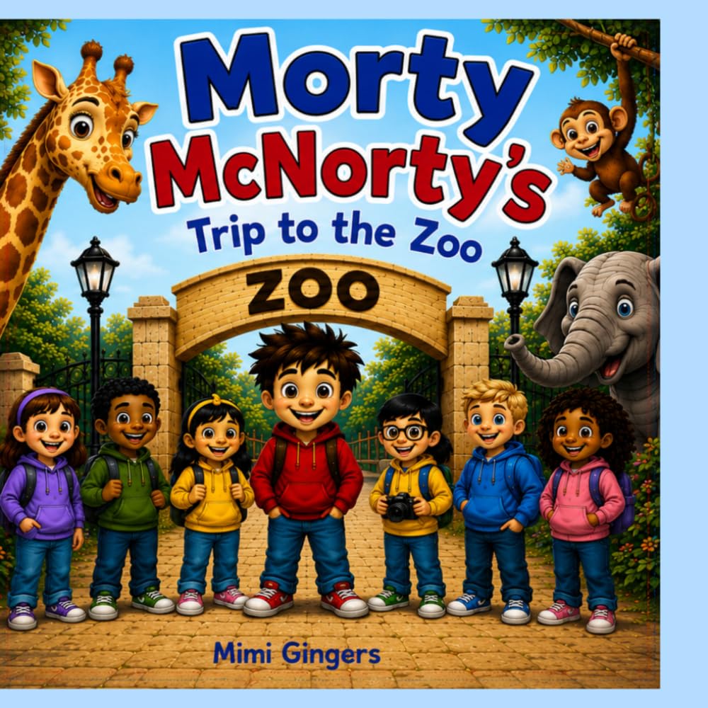 Morty McNorty's trip to the zoo.: Morty invites you to come along too.